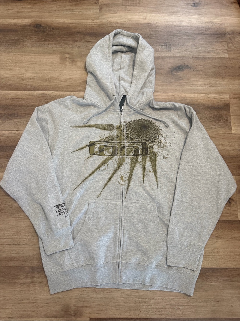Tool Spectre Spike Band Hoodie Men’s 3XL Los Angeles California Full Zip NWT